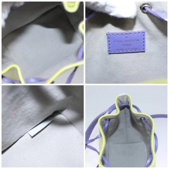 LOUIS VUITTON Epi Nanonoe Shoulder Bag Yellow M42501 LV Auth 114521V - Picture 15 of 16